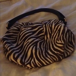 Kate Spade calfskin and suede bag